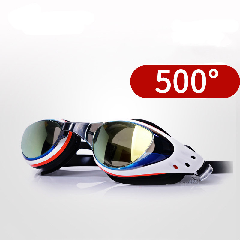 Swim Goggles Anti Fog Uv - Gafas de natación profesionales para miopía,