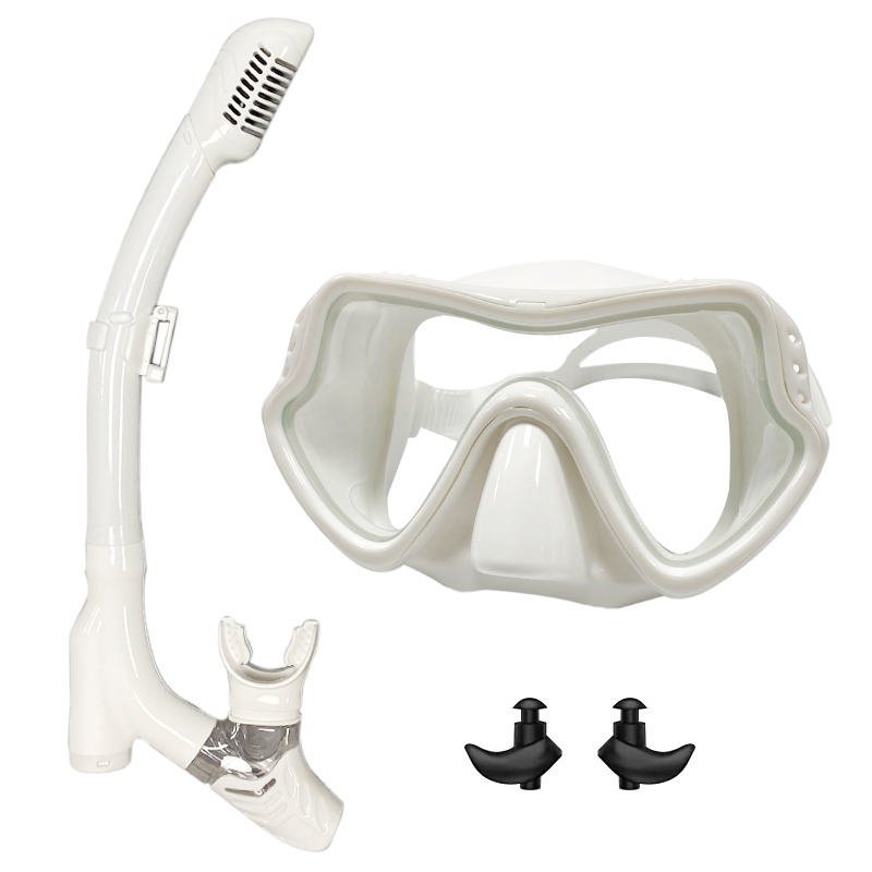 Snorkel Mask Full Face - QYQ máscara de buceo profesional, gafas