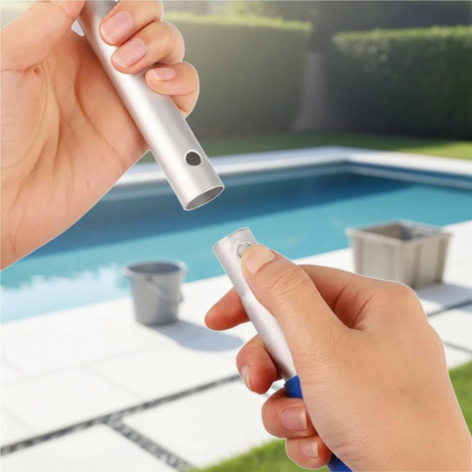 Pool Skimmer Net - Red de Limpieza Desmontable para Piscinas,