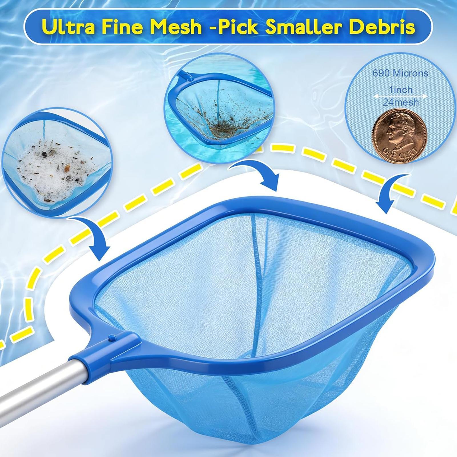Pool Skimmer Net - Red de filtración de malla para