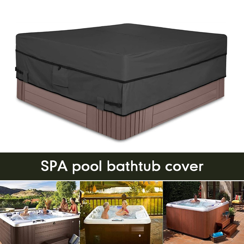 Pool Cover Waterproof - Cubierta antipolvo cuadrada para bañera de