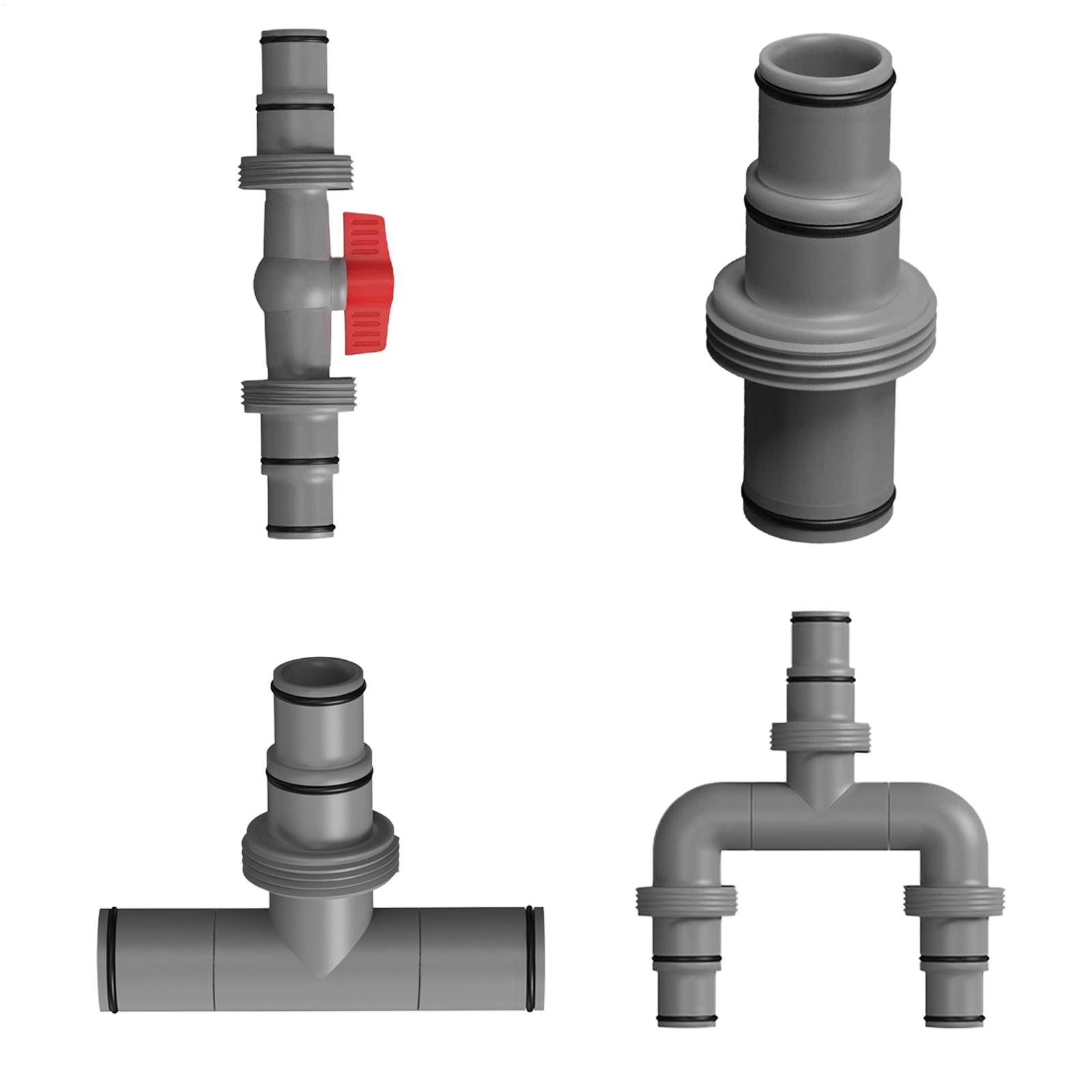 Pool Ladder Above Ground - Conector de manguera de piscina 1,5,
