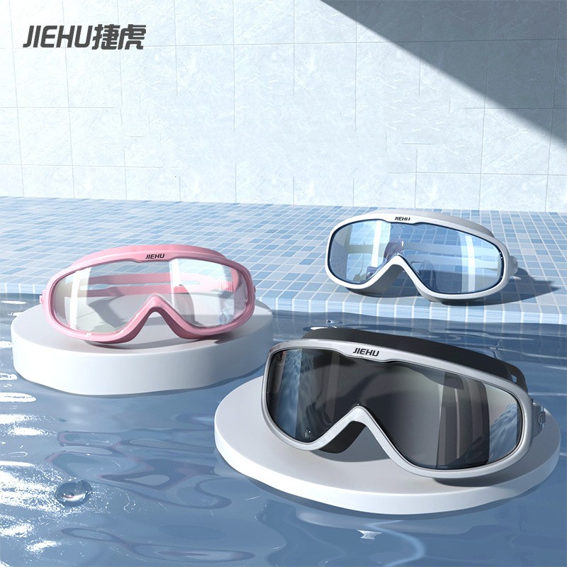 Swim Goggles Anti Fog Uv - Miopía profesional para adultos, gafas de
