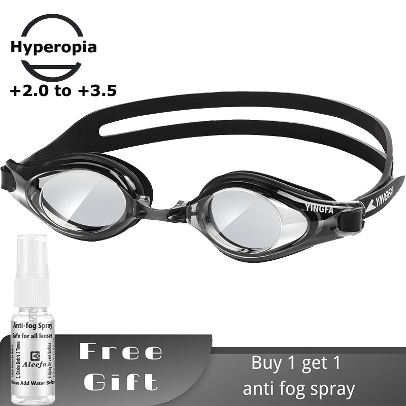 Swim Goggles Anti Fog Uv - Gafas de natación para presbicia para