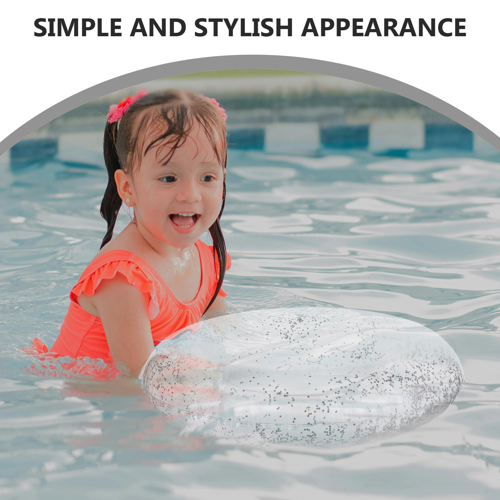 Pool Float Ring Inflatable - Flotador Inflable de PVC de 60