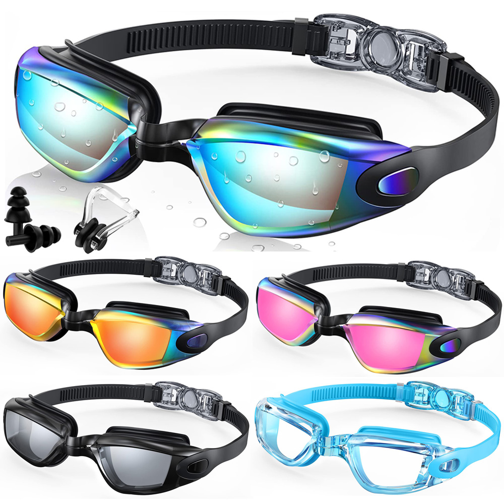 Swim Goggles Anti Fog Uv - Gafas de natación profesionales impermeables, gafas