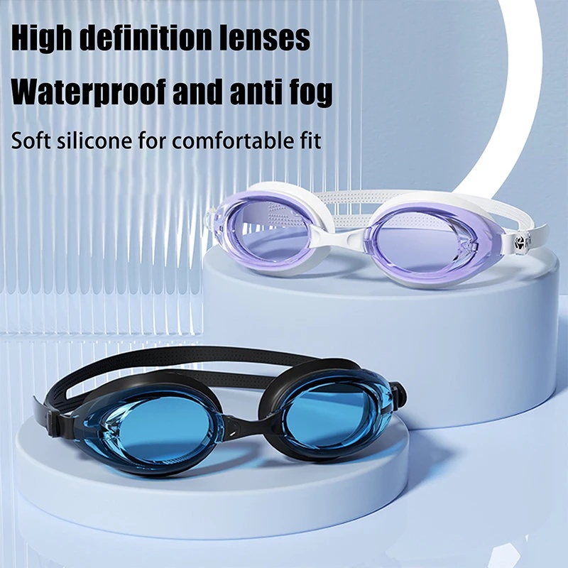 Swim Goggles Anti Fog Uv - Gafas de natación profesionales para adultos,