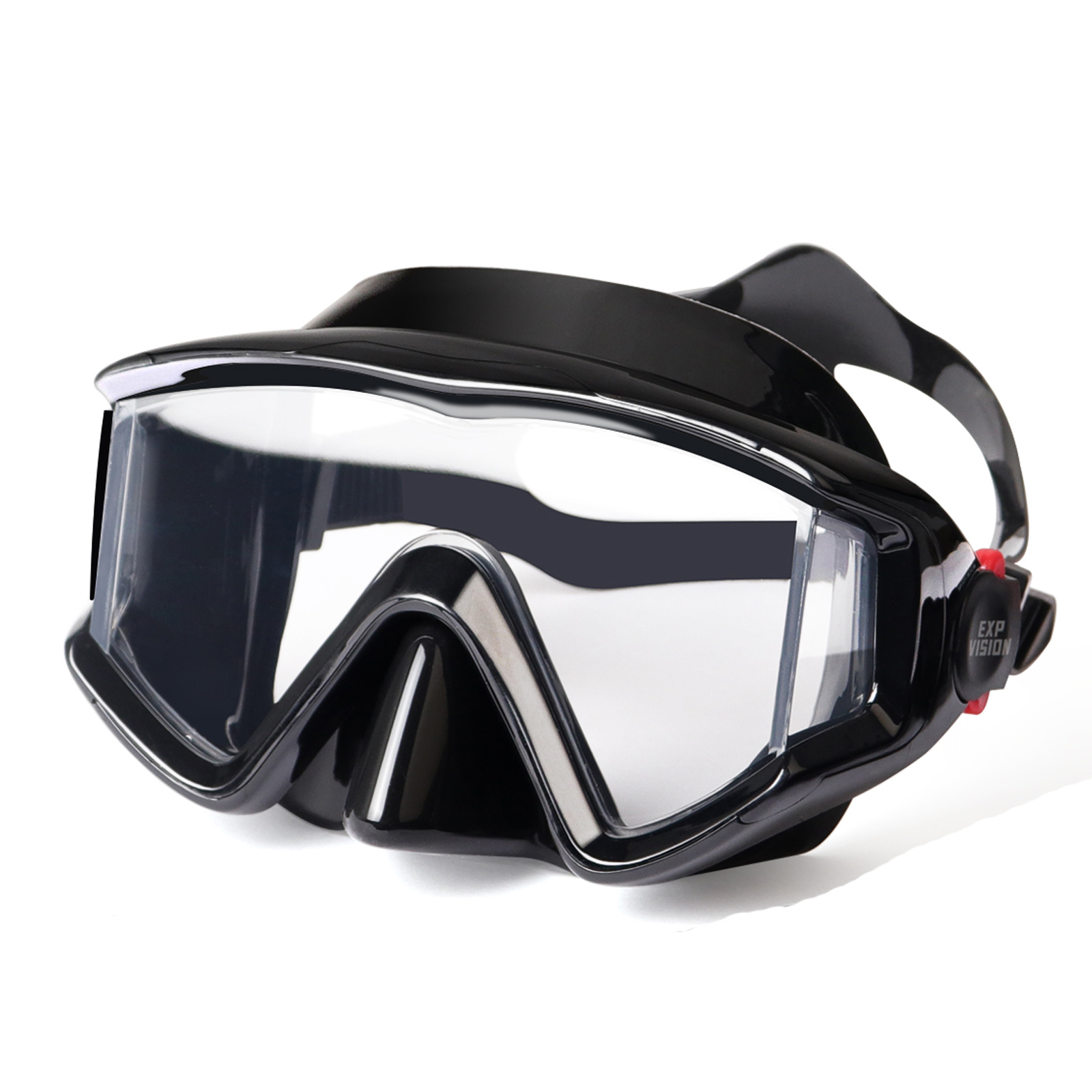 Snorkel Mask Full Face - Máscara de snorkel antivaho para natación,