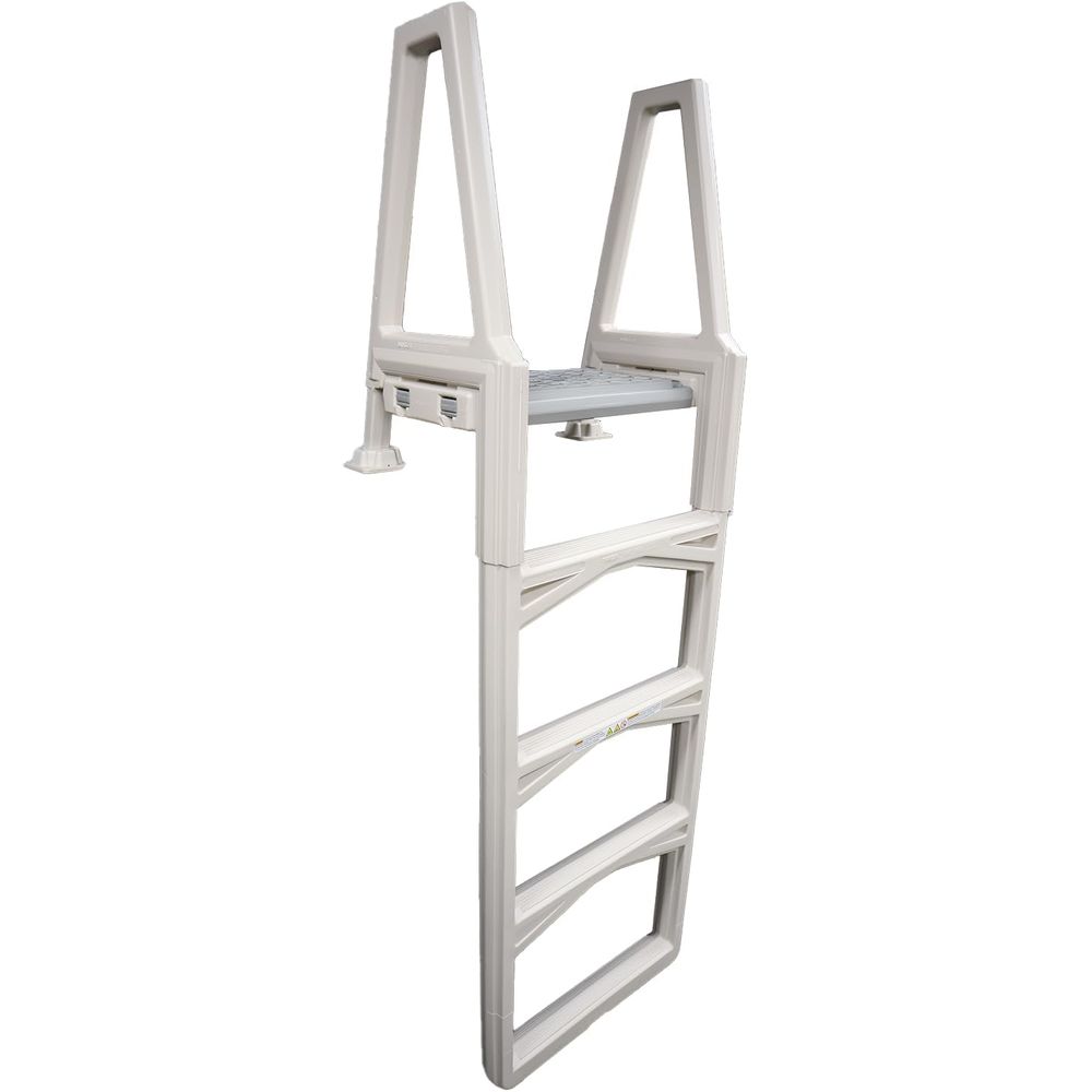 Pool Ladder Above Ground - Escalera Ajustable para Piscinas Elevadas, 46-56,