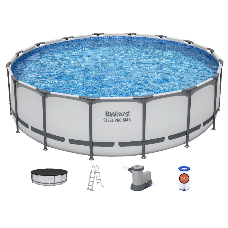 Piscina Elevada Steel Pro MAX, - Pool Ladder Above Ground reseña y precio