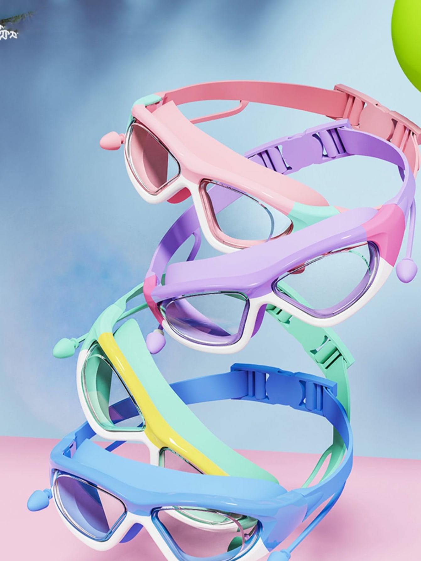 Gafas de natación con montura  - Swim Goggles Anti Fog Uv reseña y precio