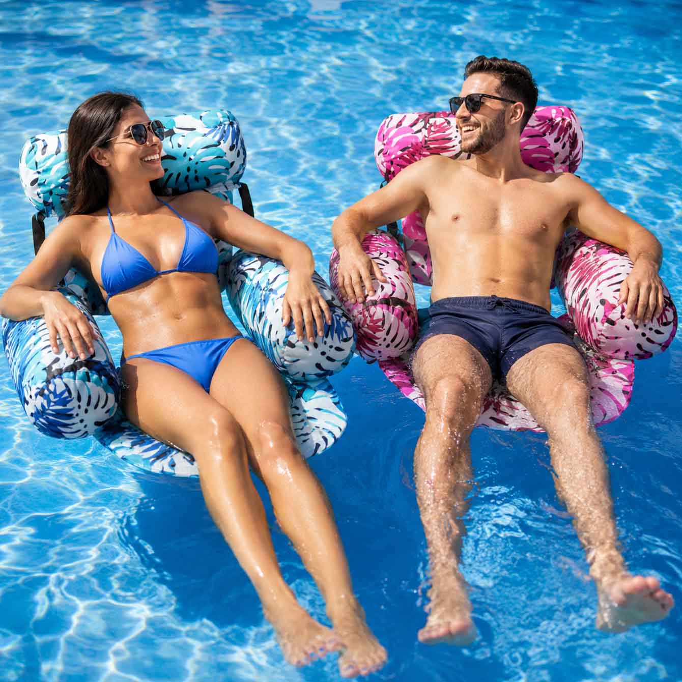 1PC Silla Flotante Inflable pa - Pool Lounger Inflatable reseña y precio