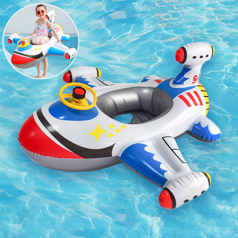 Flotador de avión circular par - Pool Float Ring Inflatable reseña y precio