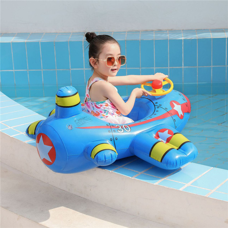 Flotador de avión circular par - Pool Float Ring Inflatable reseña y precio