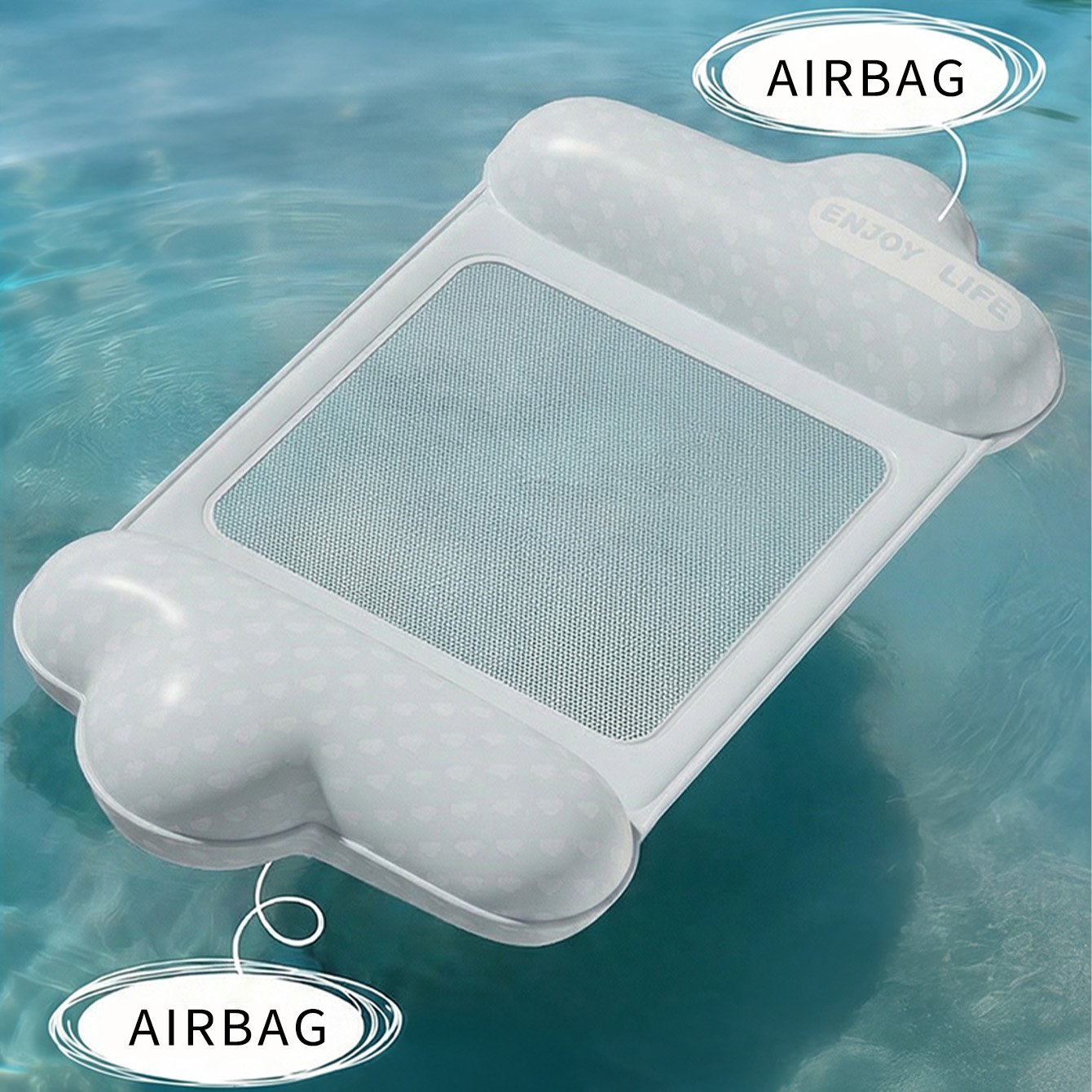 Colchoneta Flotante Inflable p - Pool Lounger Inflatable reseña y precio