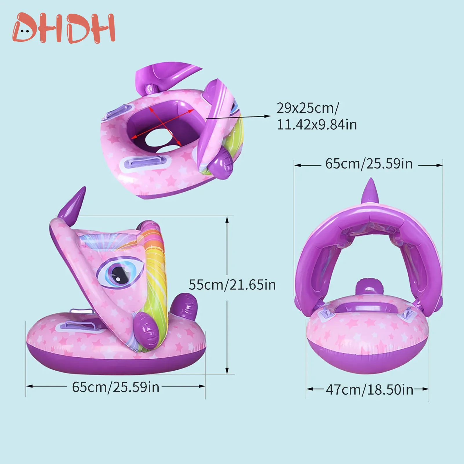 Flotador de Natación para Bebé - Pool Float Ring Inflatable reseña y precio
