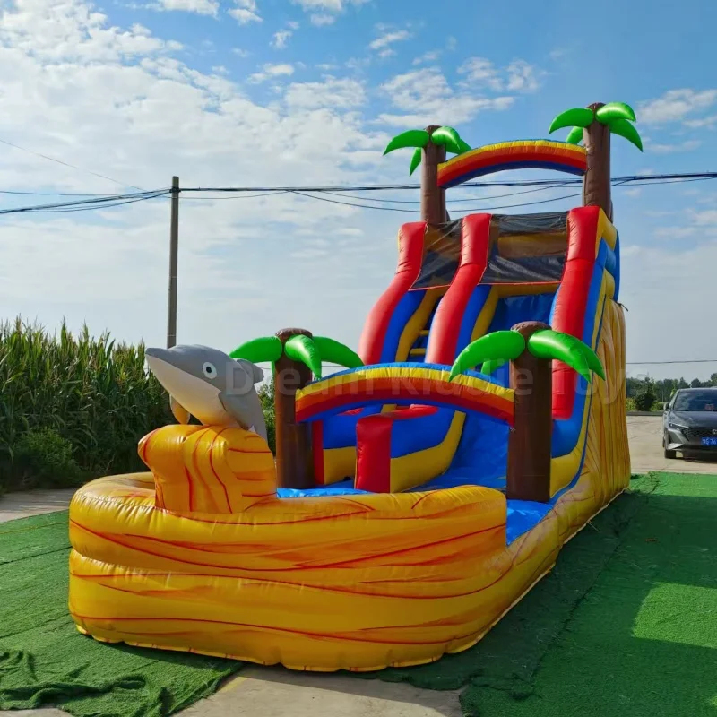Tobogán Acuático Inflable Giga - Water Slide Inflatable reseña y precio