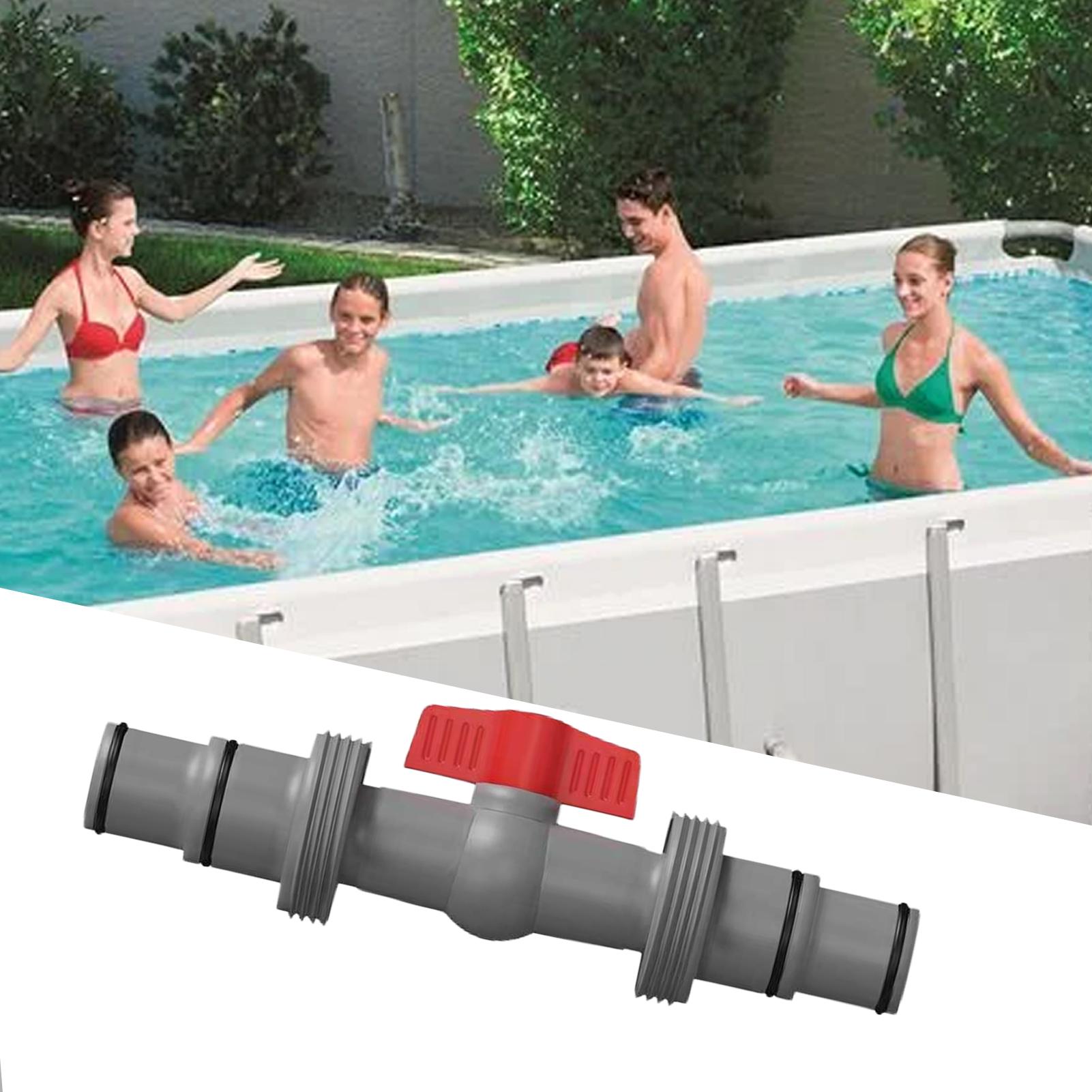 Conector de manguera de piscin - Pool Ladder Above Ground reseña y precio