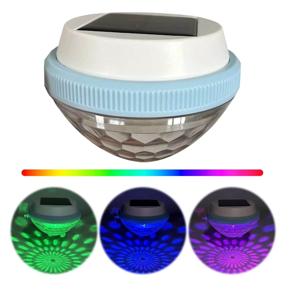 Solar flotante piscina luz luc - Pool Light Solar Rechargeable reseña y precio
