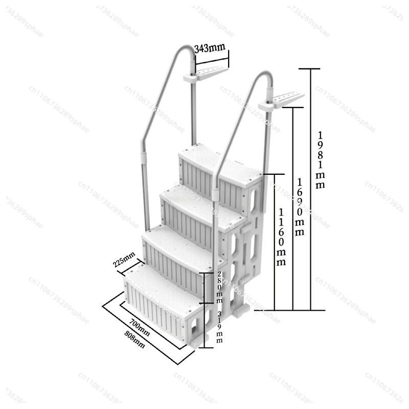 Escalera de Plástico para Pisc - Pool Ladder Above Ground reseña y precio