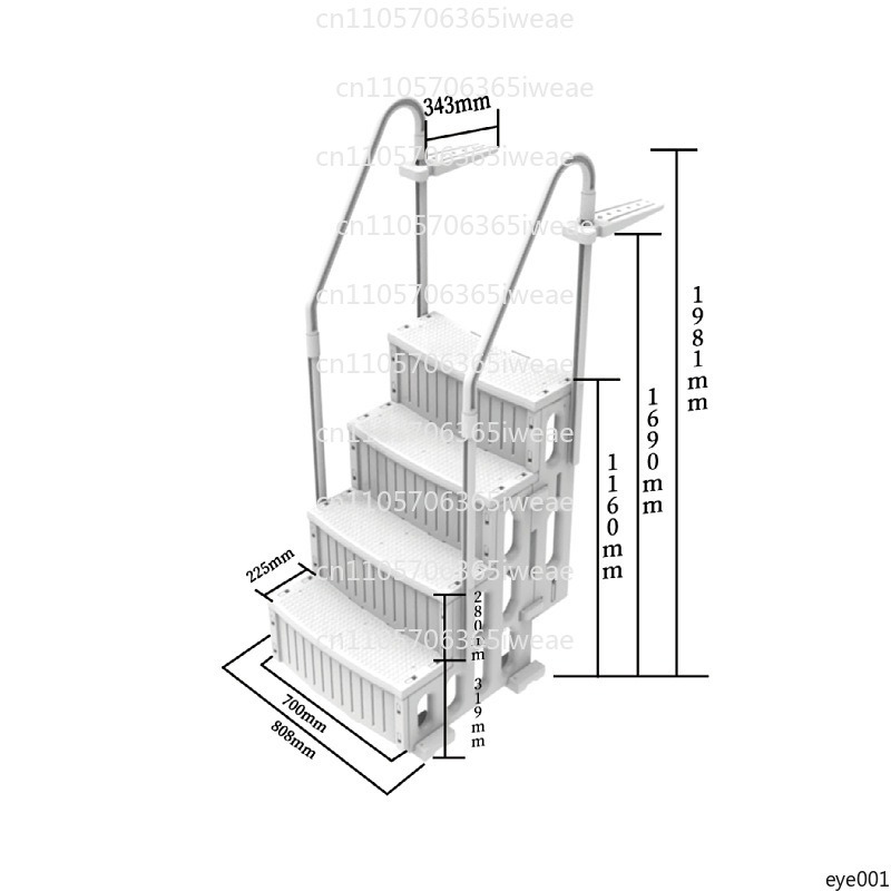 Escalera para Piscina, Estilo  - Pool Ladder Above Ground reseña y precio