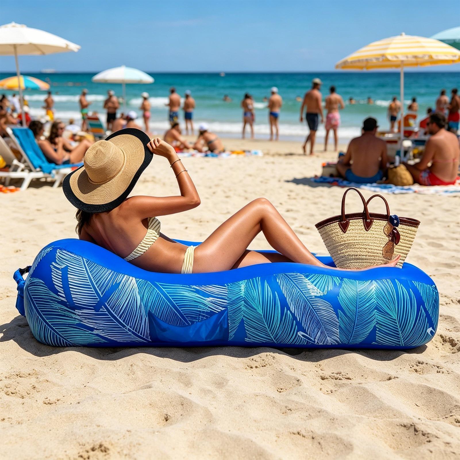 Sillón Inflable con Toldo, Sof - Pool Lounger Inflatable reseña y precio