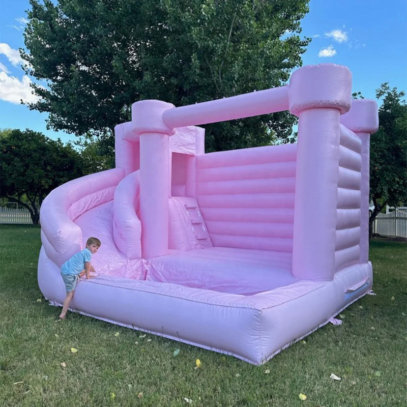 Castillo Inflable Rosa Persona - Water Slide Inflatable reseña y precio