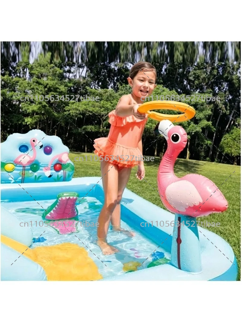 Piscina Inflable Infantil con  - Water Slide Inflatable reseña y precio