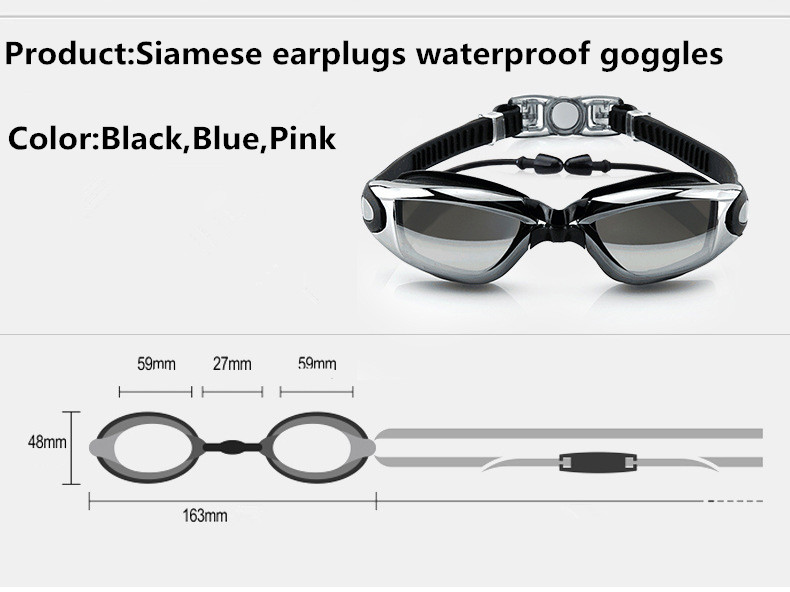 Gafas de natación para adultos - Swim Goggles Anti Fog Uv reseña y precio