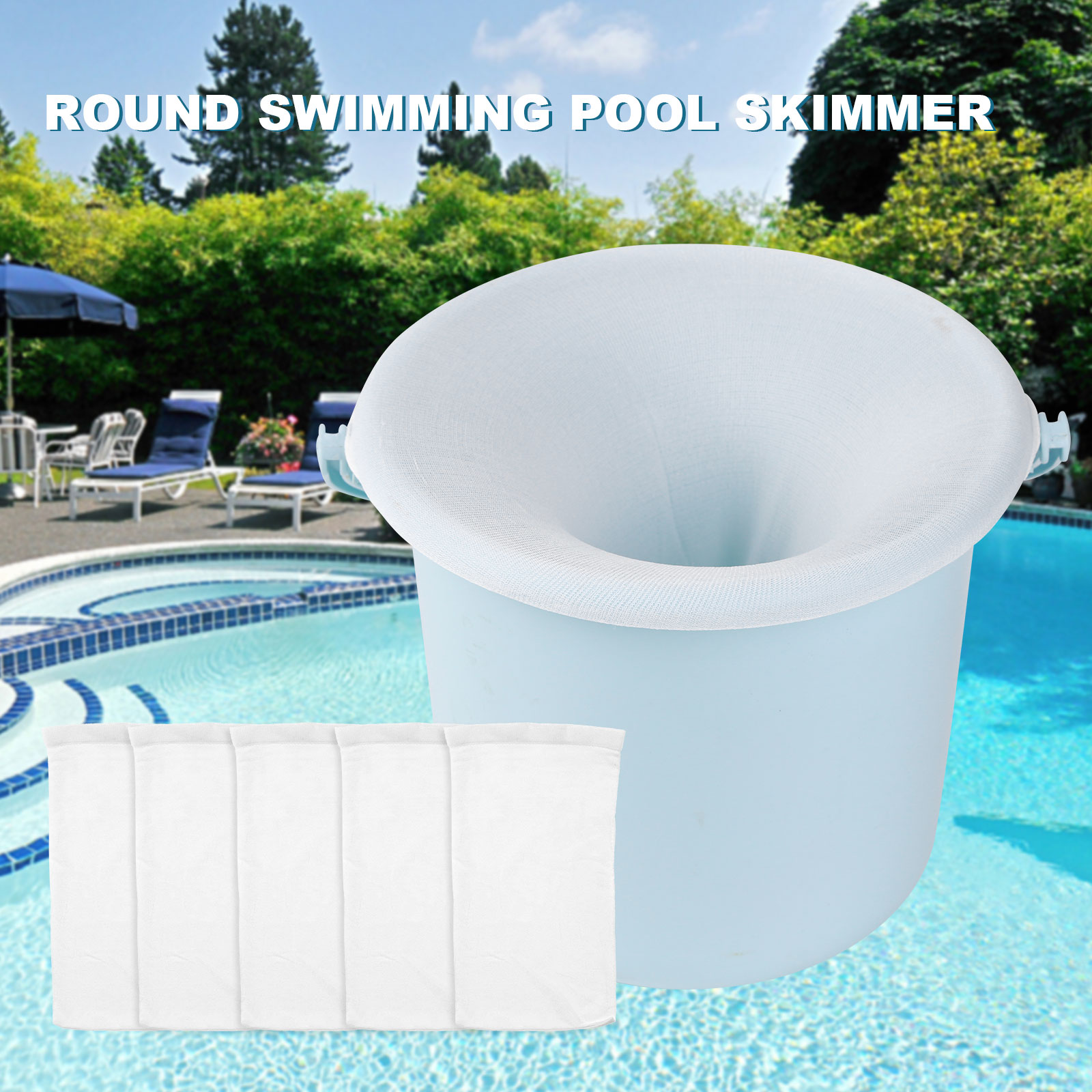 100-5 uds calcetines para espu - Pool Skimmer Net reseña y precio