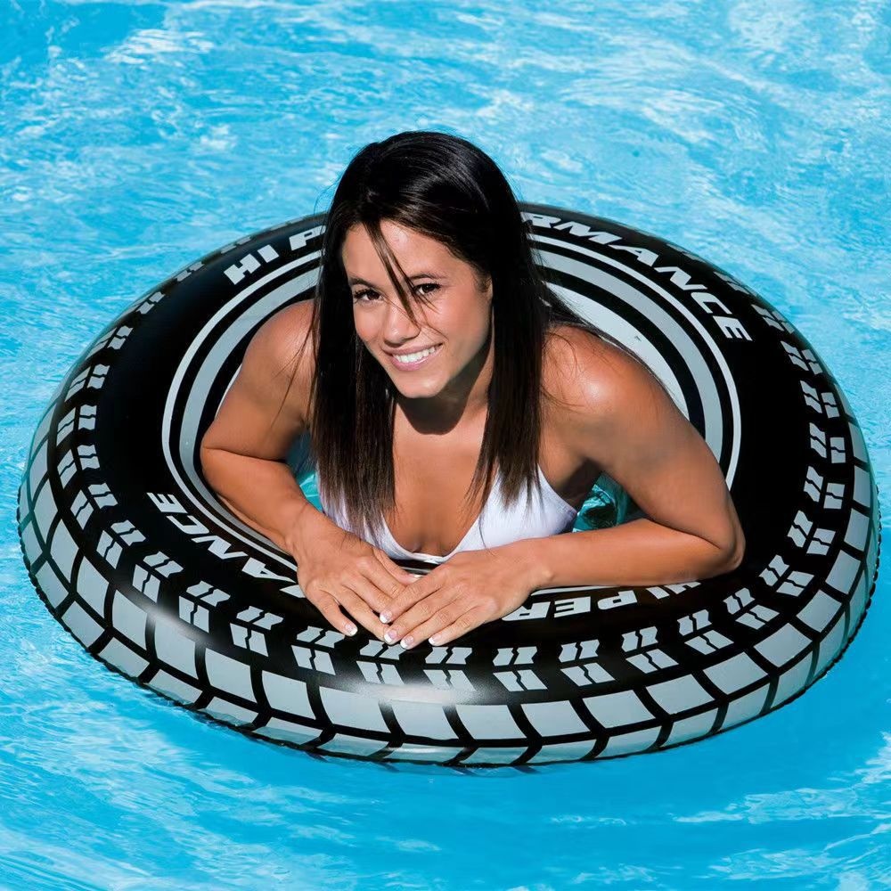 Flotador inflable con forma de - Pool Float Ring Inflatable reseña y precio