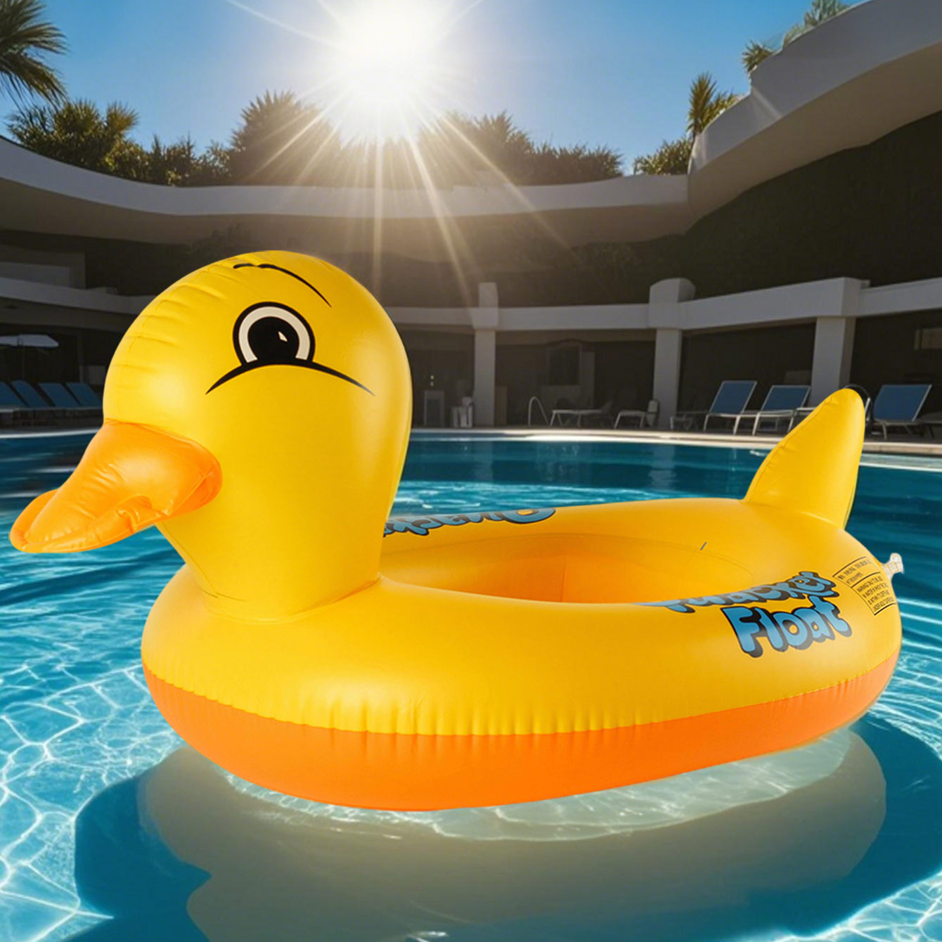 Flotador inflable grueso en fo - Pool Float Ring Inflatable reseña y precio