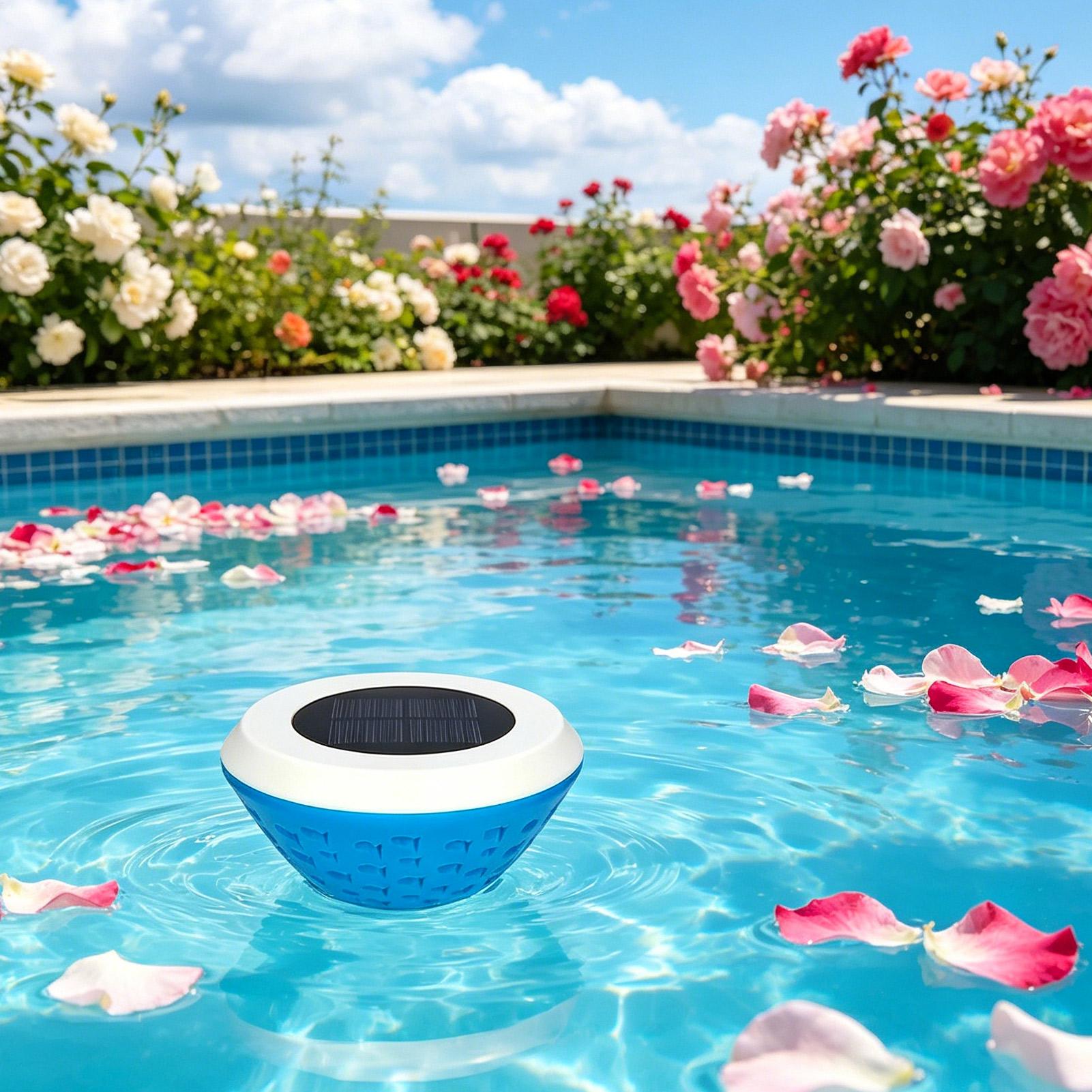 Luces Flotantes para Piscina c - Pool Light Solar Rechargeable reseña y precio