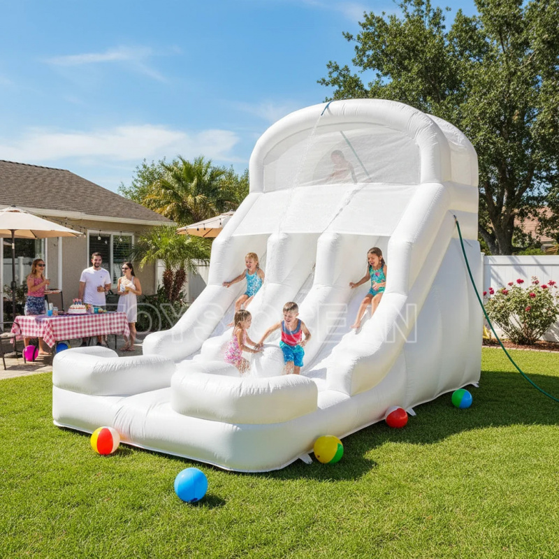 Tobogán Acuático Inflable para - Water Slide Inflatable reseña y precio