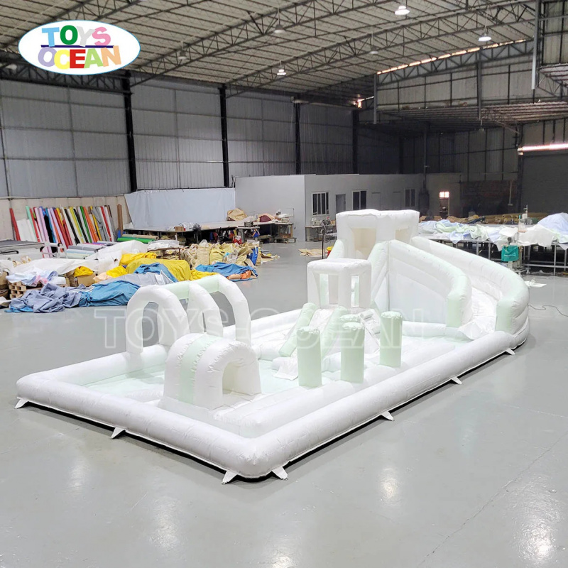 Circuito de Obstáculos Inflabl - Water Slide Inflatable reseña y precio